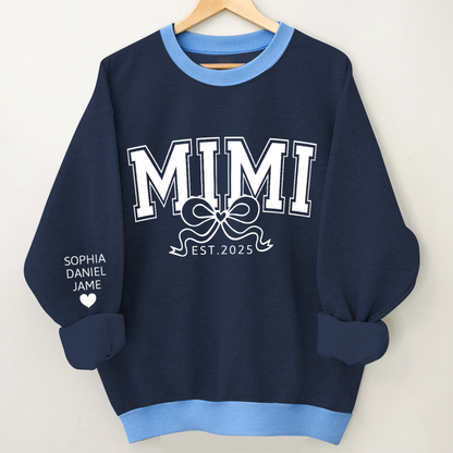 Mimi Nana Grandma Est and Custom Grandkids Christmas Gift