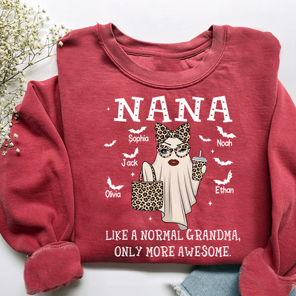 Nana Like A Normal Grandma Only More Awesome, Customized Gifts for Grandma and Grandchild