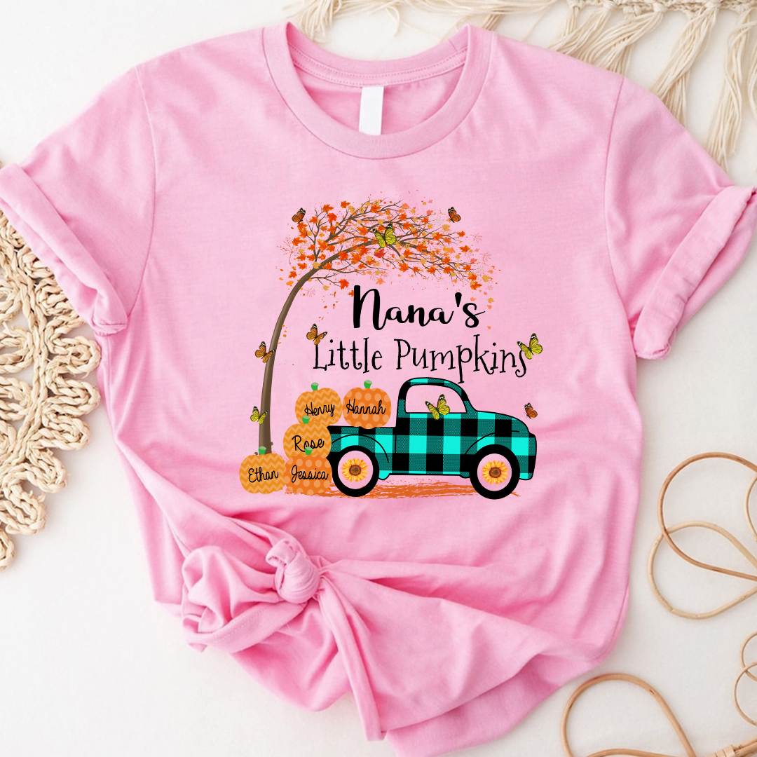Nana's Little Pumpkins And Grandkids Names