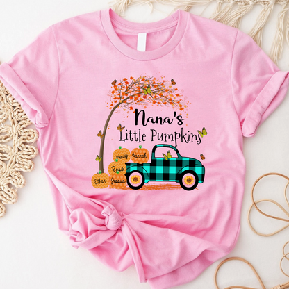 Nana's Little Pumpkins And Grandkids Names