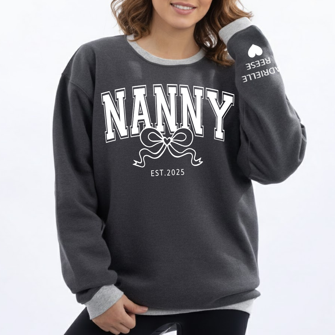 Mimi Nana Grandma Est and Custom Grandkids Christmas Gift