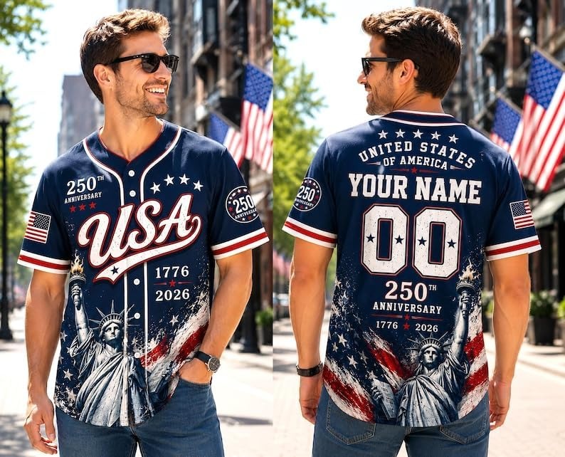 Personalized Descendant of a Patriot Shirt – Custom Name America 250th Anniversary 1776-2026 USA Patriotic T-Shirt