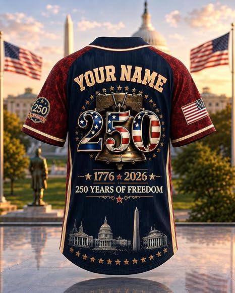 Personalized Descendant of a Patriot Shirt – Custom Name America 250th Anniversary 1776-2026 USA Patriotic T-Shirt