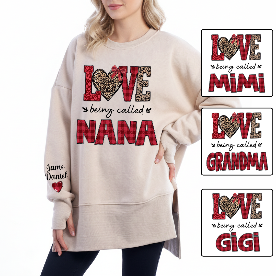Personalized Grandma, Love Being Called Nana with Grandkids