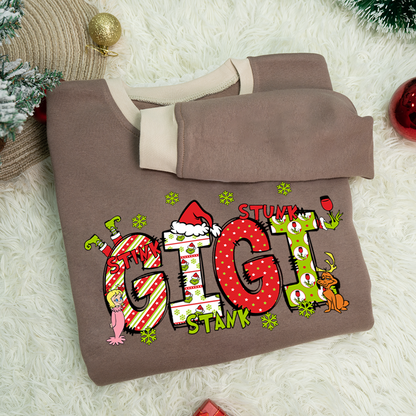 Personalized Grandma, Mom And Kids Names Christmas 2025