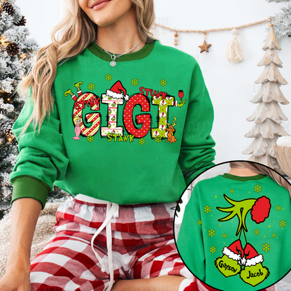 Personalized Grandma, Mom And Kids Names Christmas 2025
