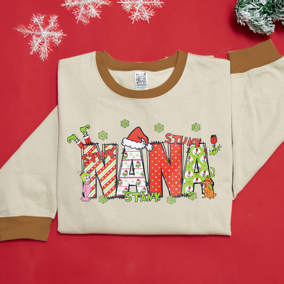 Personalized Grandma, Mom And Kids Names Christmas 2025