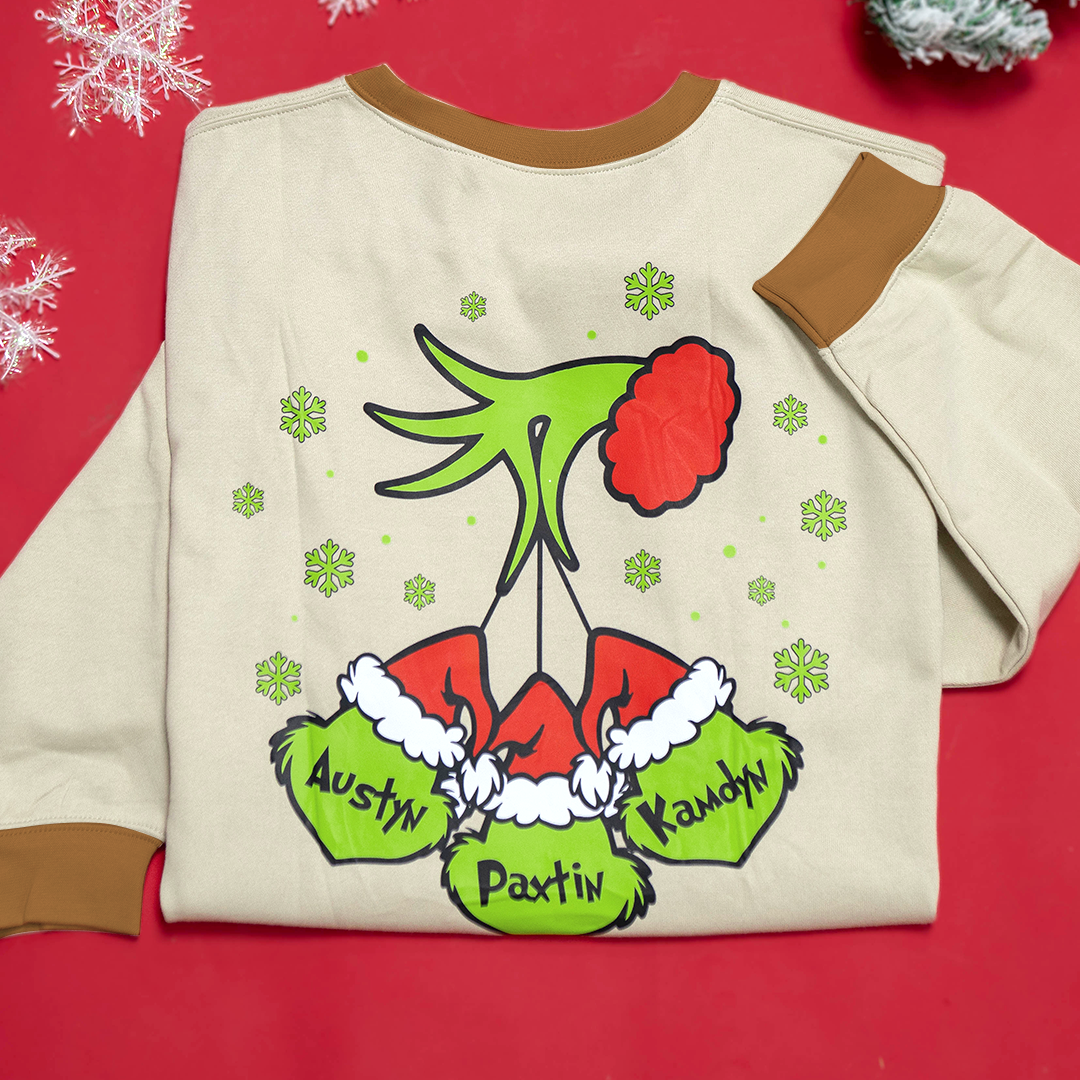 Personalized Grandma, Mom And Kids Names Christmas 2025