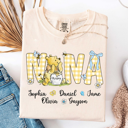 Personalized New Grandma, Grandma Bear, Promoted to Gigi Comfort Colors® T-shirt