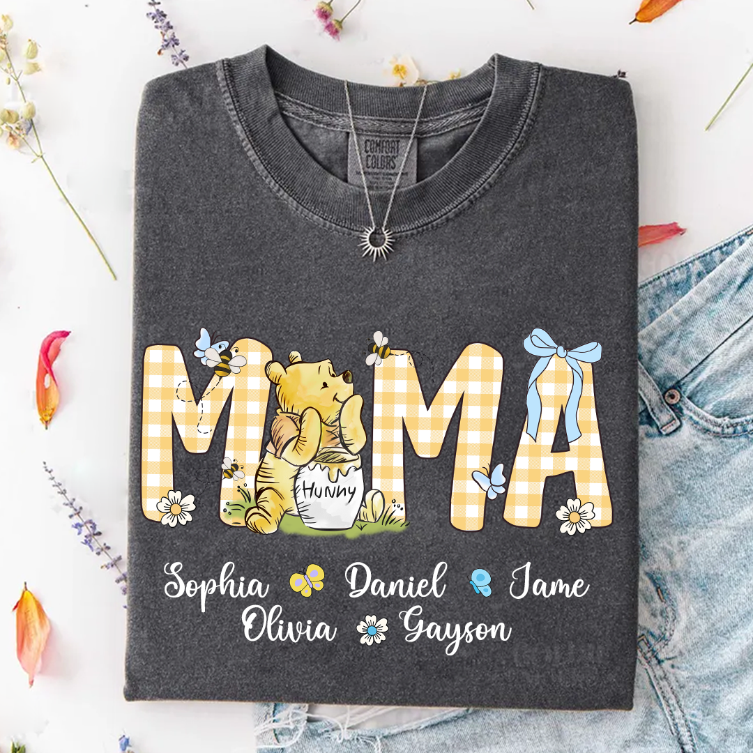 Personalized New Grandma, Grandma Bear, Promoted to Gigi Comfort Colors® T-shirt