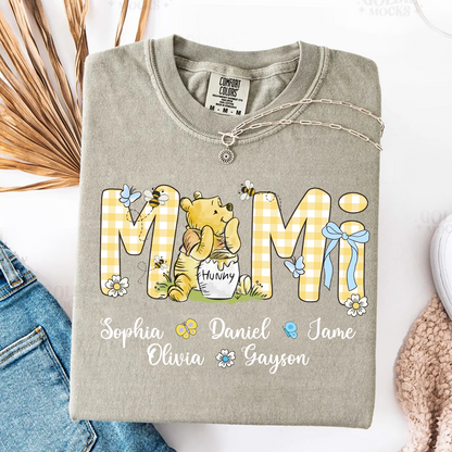 Personalized New Grandma, Grandma Bear, Promoted to Gigi Comfort Colors® T-shirt