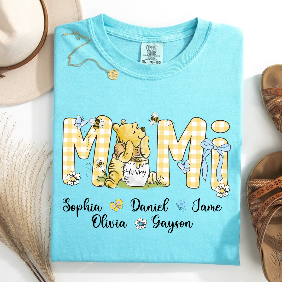 Personalized New Grandma, Grandma Bear, Promoted to Gigi Comfort Colors® T-shirt