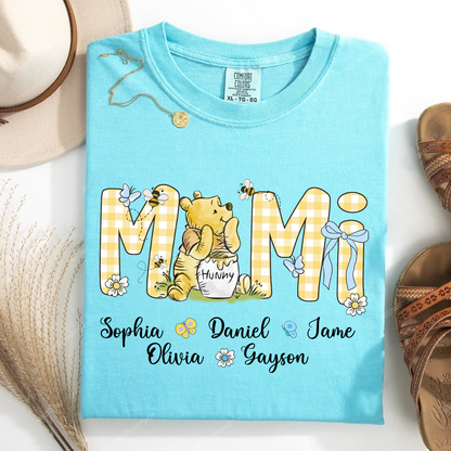 Personalized New Grandma, Grandma Bear, Promoted to Gigi Comfort Colors® T-shirt