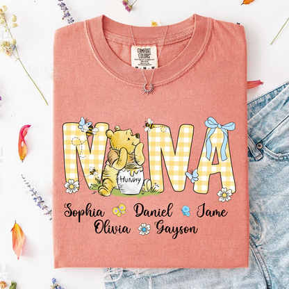 Personalized New Grandma, Grandma Bear, Promoted to Gigi Comfort Colors® T-shirt
