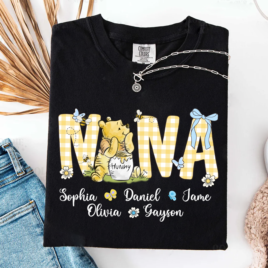 Personalized New Grandma, Grandma Bear, Promoted to Gigi Comfort Colors® T-shirt