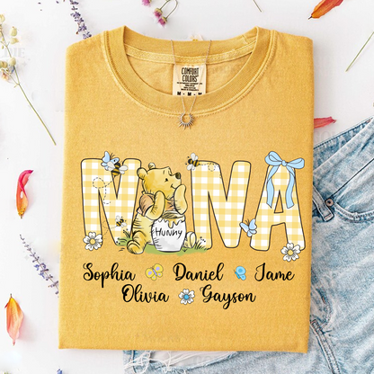 Personalized New Grandma, Grandma Bear, Promoted to Gigi Comfort Colors® T-shirt