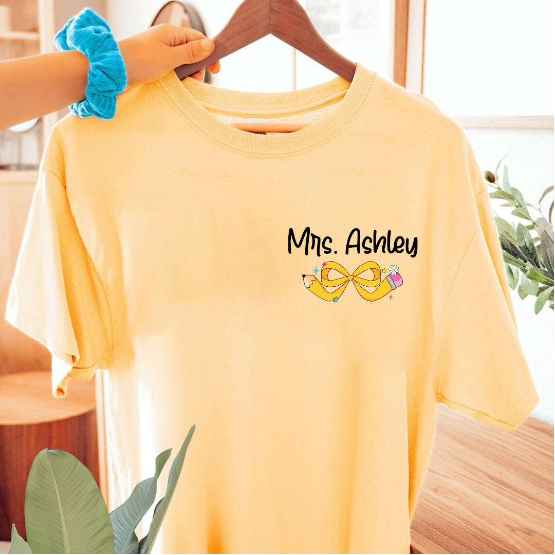 Personalized Teacher The Back Bo Bchool Tour