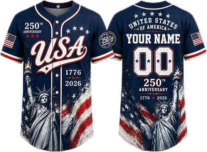 Personalized Descendant of a Patriot Shirt – Custom Name America 250th Anniversary 1776-2026 USA Patriotic T-Shirt