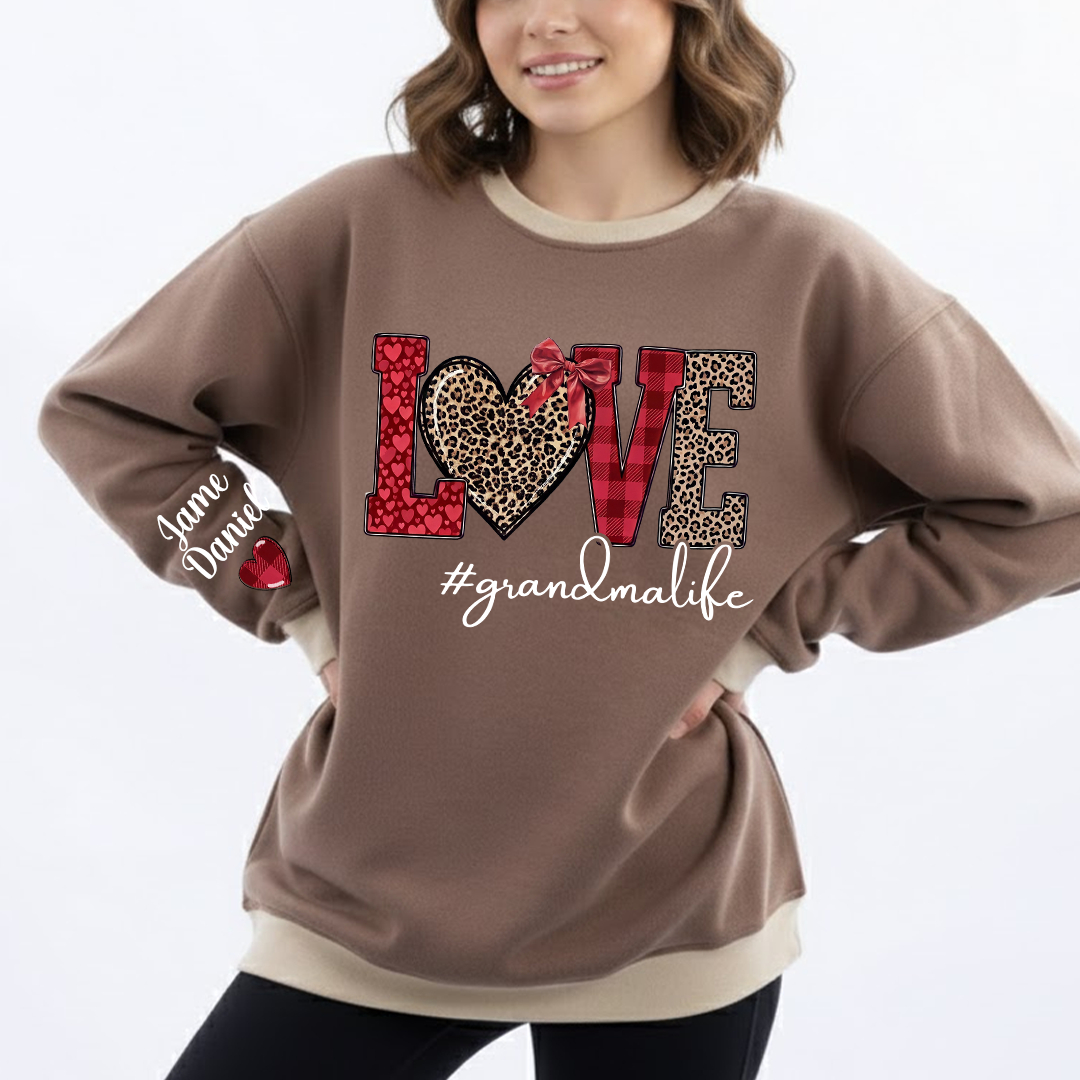 Personalized Grandma, Love Grandma Life with Grandkids