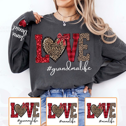 Personalized Grandma, Love Grandma Life with Grandkids