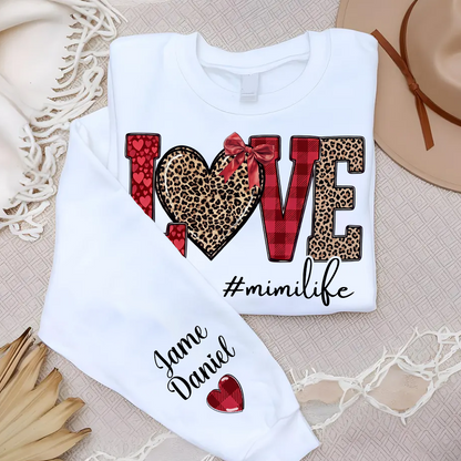 Personalized Grandma, Love Grandma Life with Grandkids