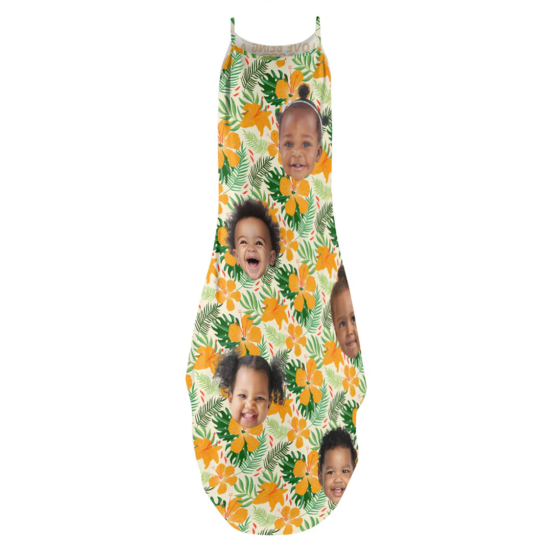 Personalized Maxi Dress Love Being A Grandma
