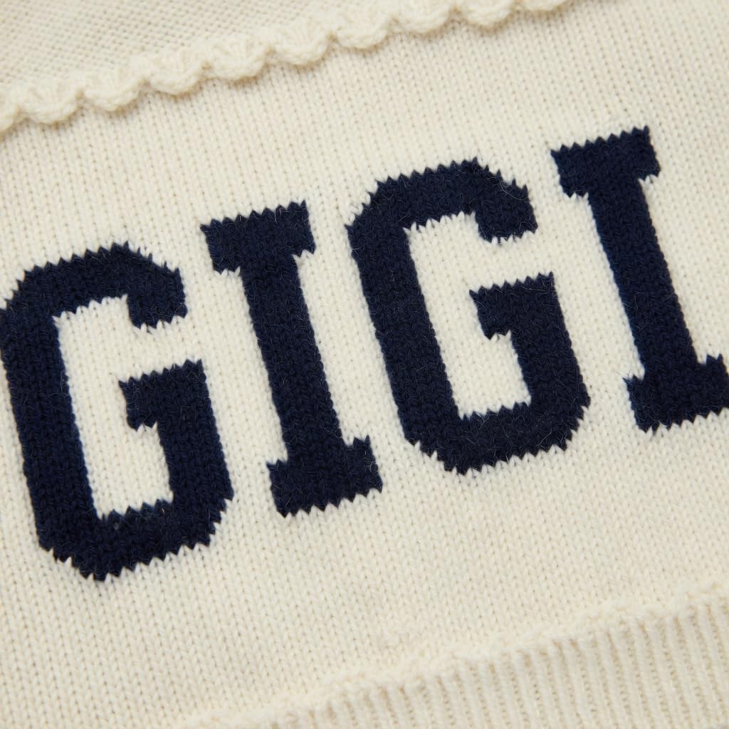 Personalized Mama Knit Sweater for Women, Custom Name Crewneck Top, Lightweight Acrylic Gift for Mothers Day Birthday Christmas