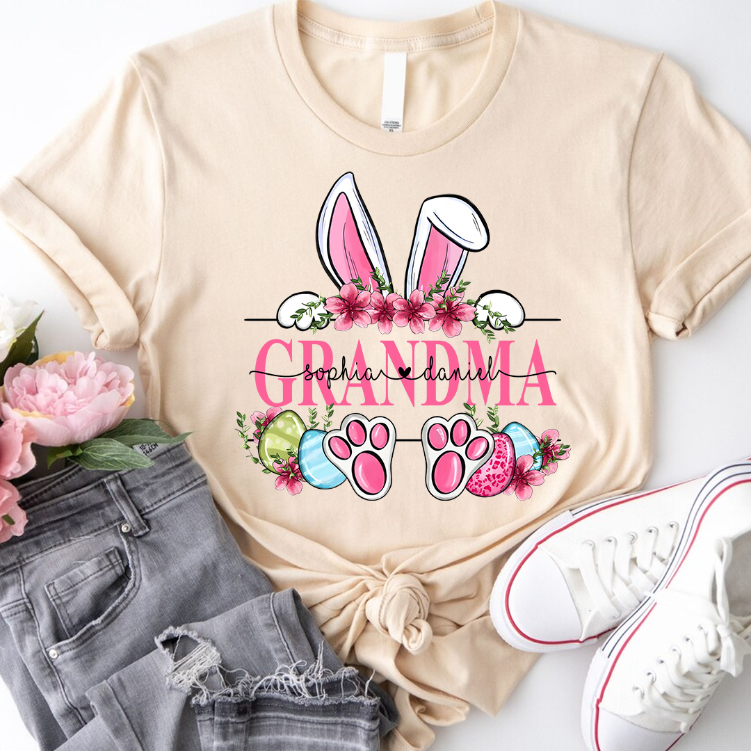 Mama Bunny And Kids, Gift For Grandma, Grammy, Mama, Nana, Mimi, Mother Day