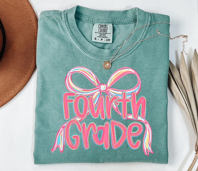 Comfort Colors® Teacher Coquette First Day of School Shirt