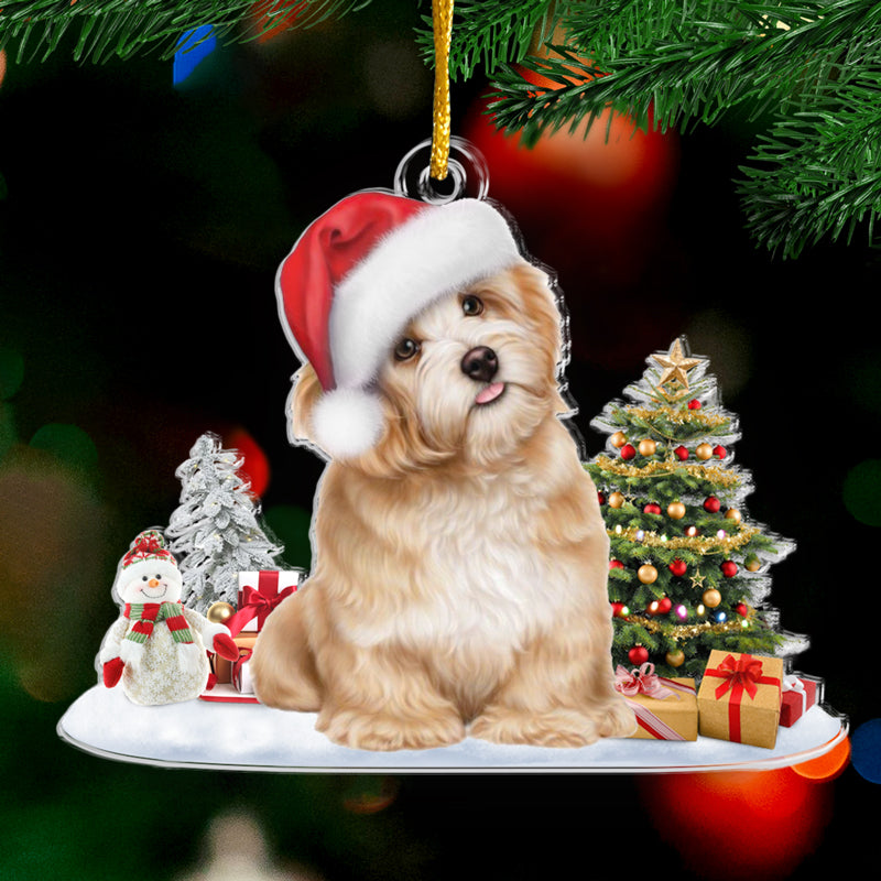 Personalized Pet Ornament 2025, Custom Photo Acrylic Decoration, Pawsome Vibes Christmas Gift For Dog Cat Owners And Pet Lovers