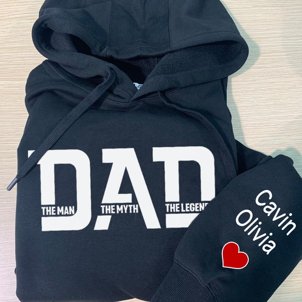 Personalized Dad The Man The Myth The Legend Hoodie