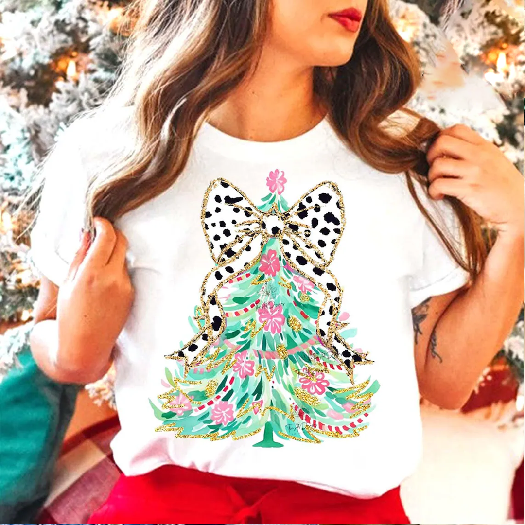 Customized Christmas Tree Design - Merry Christmas 2024