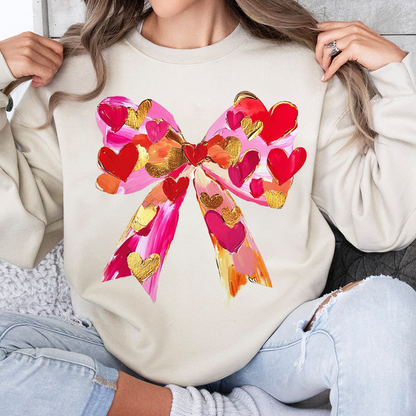 Valentines Day Coquette Bow, Gifts For Family And Loved Ones