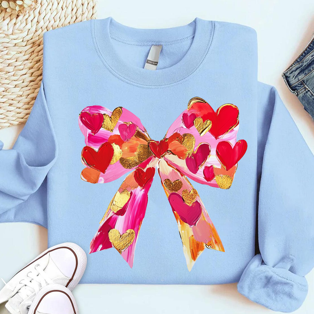 Valentines Day Coquette Bow, Gifts For Family And Loved Ones