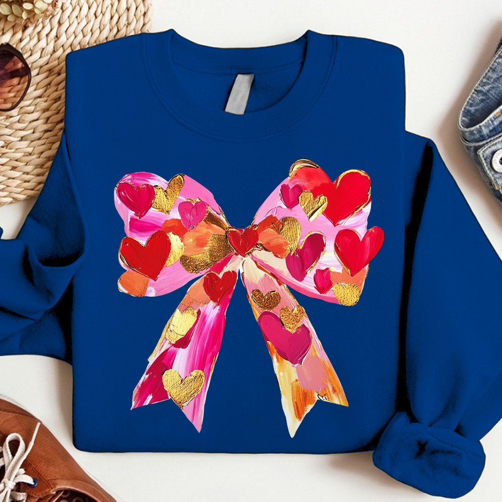 Valentines Day Coquette Bow, Gifts For Family And Loved Ones