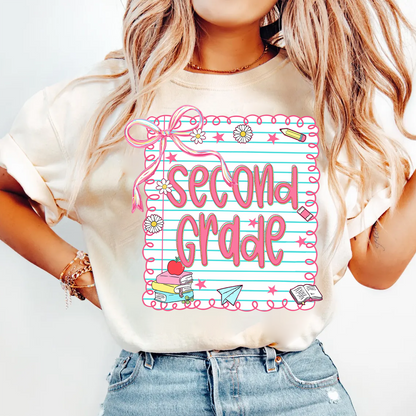 Preppy Back to School Teacher Coquette First Day of School