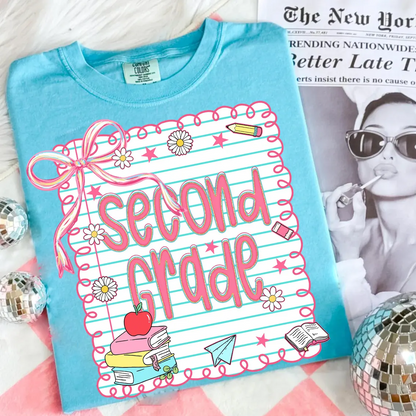 Preppy Back to School Teacher Coquette First Day of School