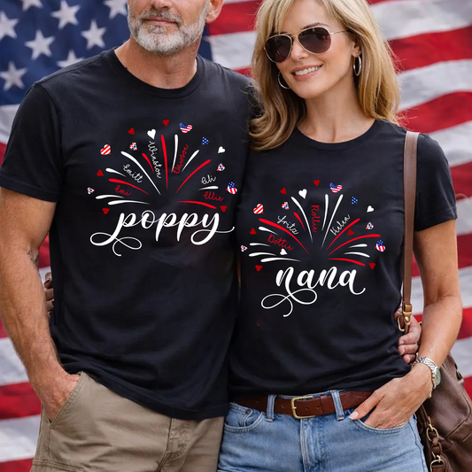 Grandpa Grandma Firework America