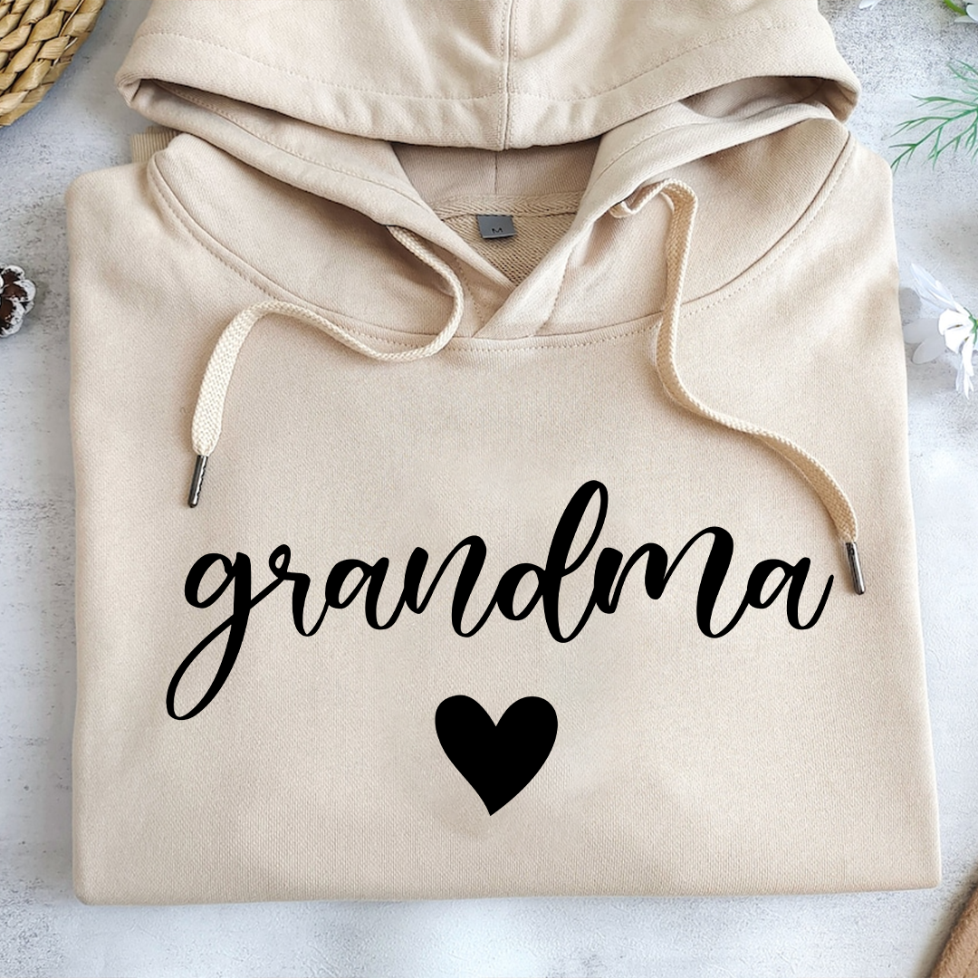 Grandma And Grandkids Heart Personalize Sweatshirt Mix