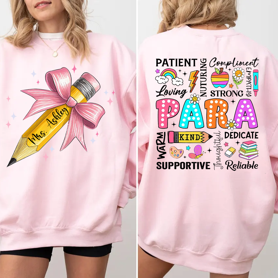 Personalized Teacher Pencil  Para Appreciation Back To School