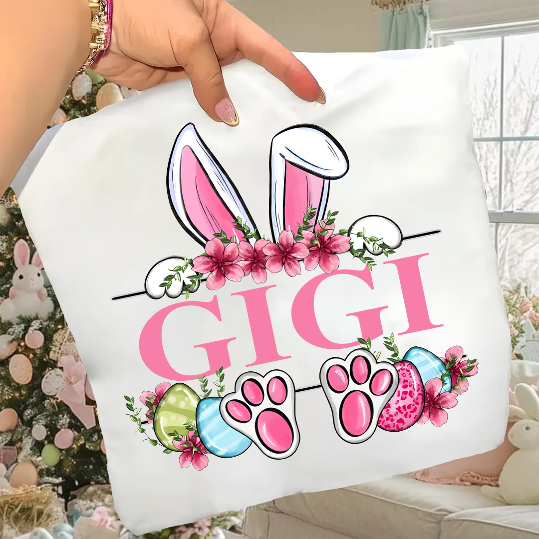 Grandma Bunny And Grandkids Easter Days Tshirt
