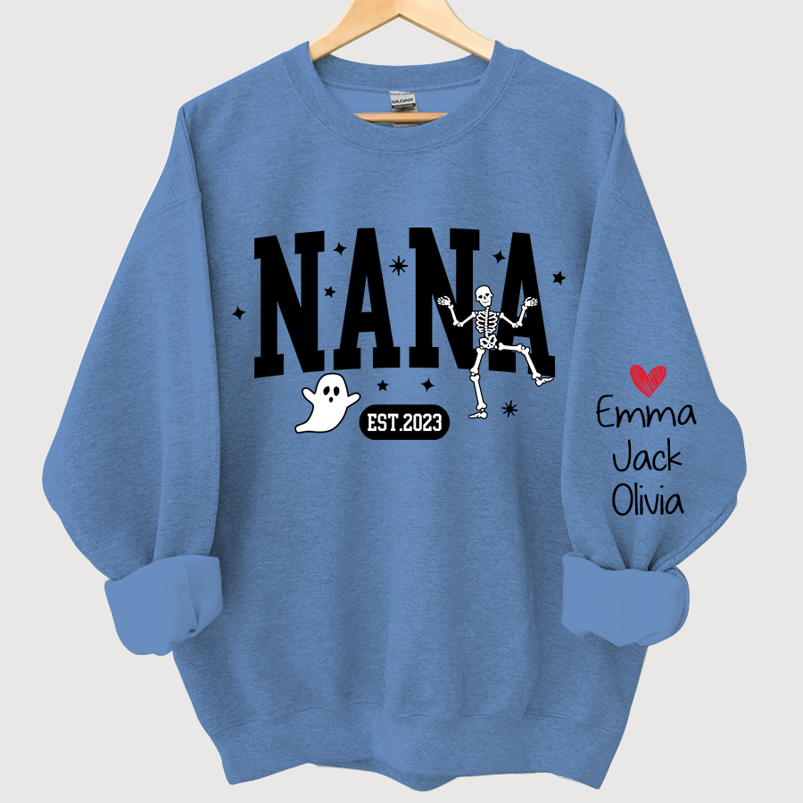 Halloween Nana Est And Grandkids CL01 Sweatshirt