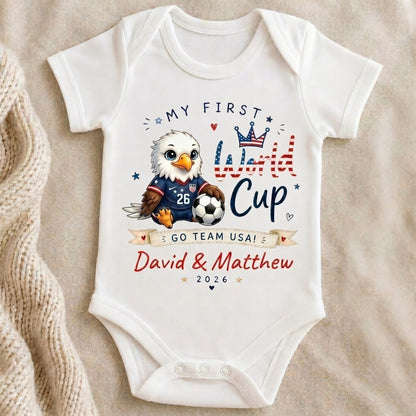 The Custom "Go Team USA" Patriotic Game Day Matching Shirts