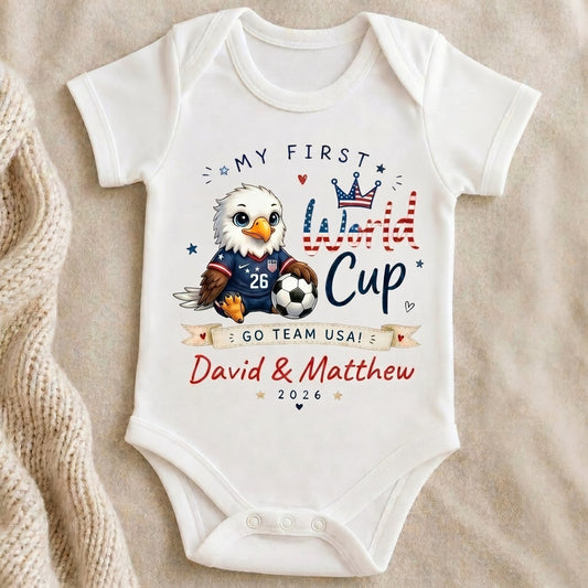 The Custom "Go Team USA" Patriotic Game Day Matching Shirts
