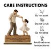 Personalized Father & Daughter Dancing Wooden Plaque - "I Will Always Be Your Little Girl" - Sentimental Father's Day Gift 2-Layered Wooden Plaque