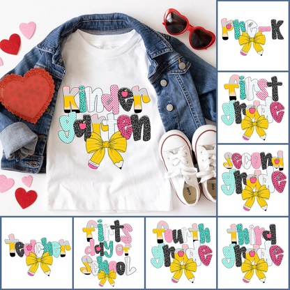 Back to School Teacher First Day of School Preppy School
