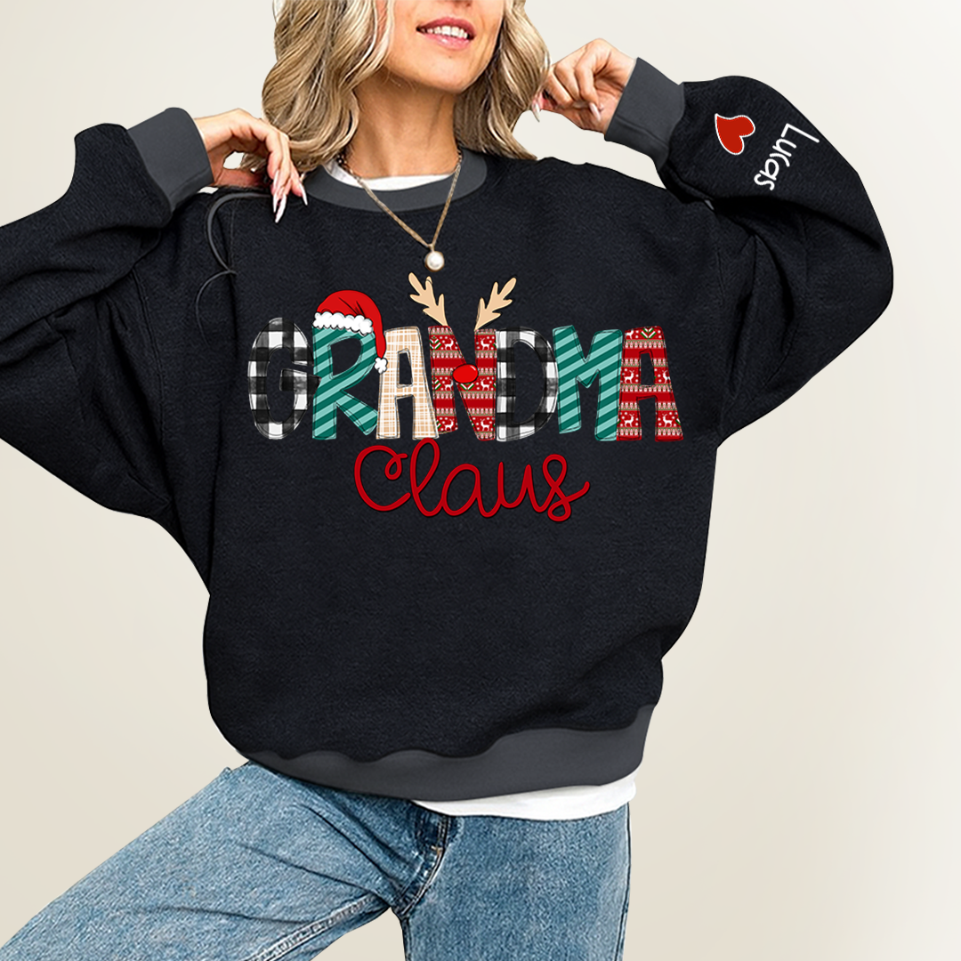Custom Christmas Gigi Claus and Grandkids Christmas 2025