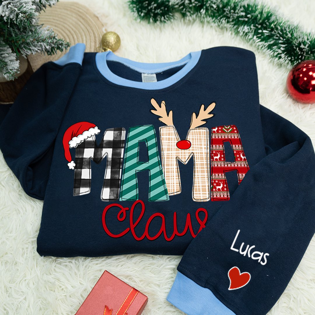 Custom Christmas Gigi Claus and Grandkids Christmas 2025