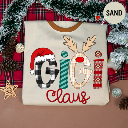 Custom Christmas Gigi Claus and Grandkids Christmas 2025