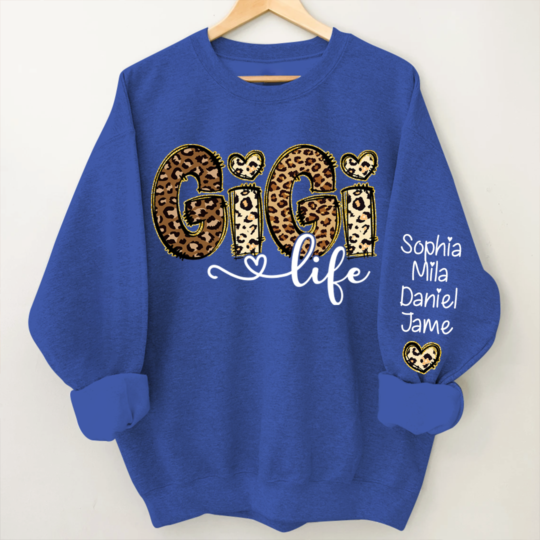 Personalized Gigi Shirt Gigi Life And Grandkids